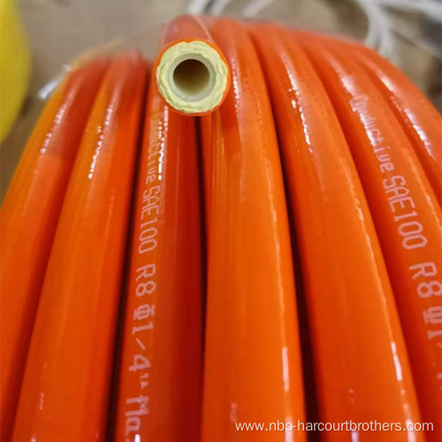 Thermoplastic hose for sewer cleaning hydraulic hose r7